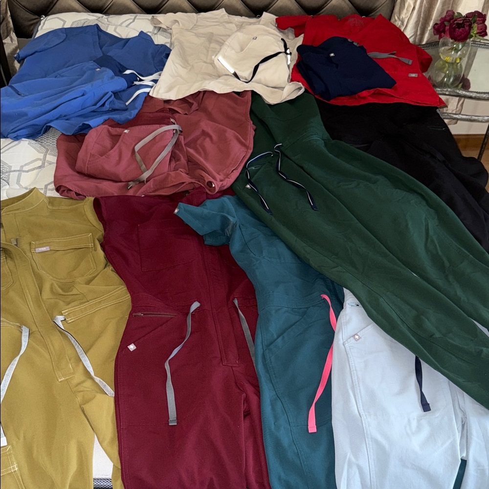 Colorful Scrub Set Collection